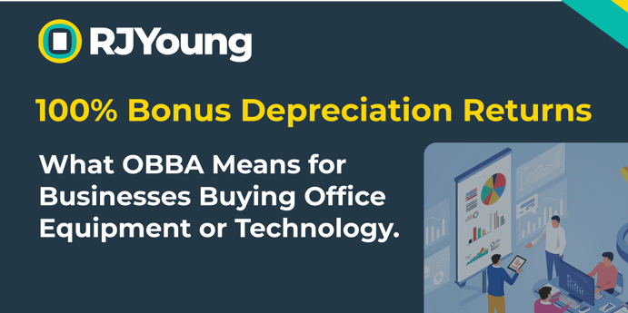 Return of 100% tax bonus depreciation