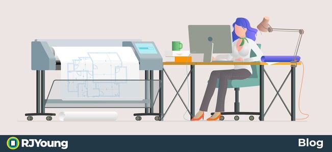 Improve network large-format printer security